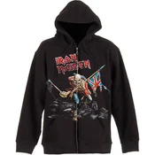 Iron Maiden Kapuco Scuffed Trooper Unisex Black S