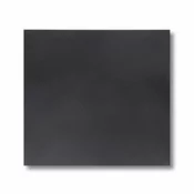 Gumirana plošča 1 x 1 m x 10 mm | Raven rob | Črna | Tanka, a izjemno vzdržljiva zaščita tal!