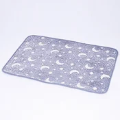 INF Glow-in-the-Dark Machine-Washable Non-Slip Absorbent Pet Pee Pad (M 60x45cm, L 70x50cm) M, (5000214807)