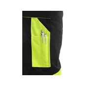 Canis Radne pantalone do struka sirius brighton crno-žute vel.56 ( 64871 )