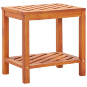 Bocni stolic od masivnog bagremovog drva 45 x 33 x 45 cm