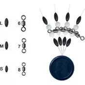 Trabucco Rolling W/Pearl Beads And Stoppers L