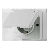 Jung Jung SCHUKO vtičnica 16A 250V 621 W-1, (21225273)