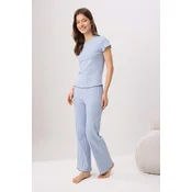 Trendyol Milla deciji set pidžama Thmss26Pt00012, plava-plava