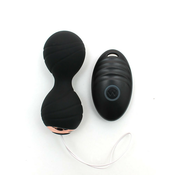 Rimba Cannes - Rechargeable radio vibrating egg (black)
