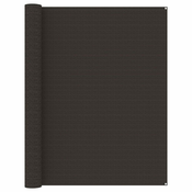 Greatstore Preproga za šotor 250x450 cm rjava