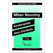 NOVOTNY:KINDERSPIELE/JEUX DENFANTS AKKORDEON SOLO