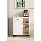Hanah Home višenamenski ormaric Pidas, 80 cm, beli