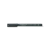 STAEDTLER flomaster 317 M črn, 997473