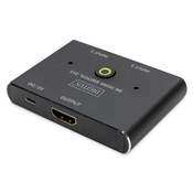 8K HDMI Switch, 2x1 black