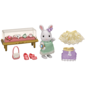 Sylvanian Families Mesto - Beli zajec z dragulji in dragimi kamni