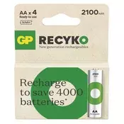 Polnilna baterija GP ReCyko 2100 mAh HR6 (AA) 4kos 4/1