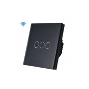 Exeshop Wi-Fi pametni prekidac 3G TUYA Crni NN (WIFI TOUCH SWITCH)