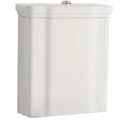 KERASAN WALDORF Kombinirani WC Rezervoar - Retro Eleganca v Beli Barvi