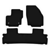 Črne velur preproge BASIC za: Ford S-MAX MK1 enoprostorec (2012-2015)