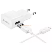 SAMSUNG hišni polnilec EP-TA12 2A + DU4 microusb-bel