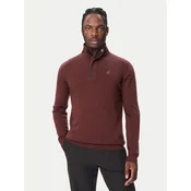 KARL LAGERFELD Pulover 655005 564399 Bordo rdeča Regular Fit