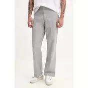 Hlače Dickies moške, siva barva, DK0A4XK6D061