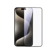Joyroom 2.5D HD kaljeno staklo otporno na prašinu s crnim okvirom za iPhone 15 Plus/16 Plus