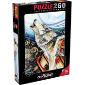 AnaTolian - Puzzle Howling Wolf 260 - 200 - 260 kosov