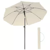 Songmics Senčnik premera 160 cm modra barva