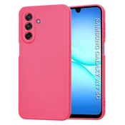 Silikonski ovitek Techsuit SoftFlex za Samsung Galaxy A17 4G/A17 5G - roza
