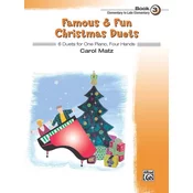 MATZ:FAMOUS & FUN CHRISTMAS DUETS BOOK 3 4 HANDS