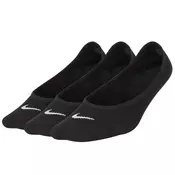 Nike W NK ED LTWT FOOT 3PR NEW 144, ženske čarape za fitnes, crna SX4863