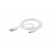 Cellularline kabel usb-usb typeC, bijeli