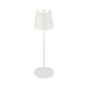 Brilo - LED punjiva dodirna stona lampa KIKI LED/2,6W/5V IP44 2600 mAh bela