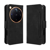 GS Preklopni ovitek za Oppo Find X9 Ultra, reža za kartico, črn