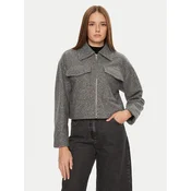 Brave Soul Prehodna jakna LJK-IZAI Siva Regular Fit