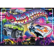 TREFL Puzzle Hot Wheels: 80. leta 500 kosov