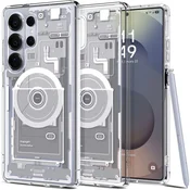 Spigen SPIGEN HYBRID CASE OVITEK ZA MAGSAFE GALAXY S25 ULTRA WHITE ZAŠČITNI