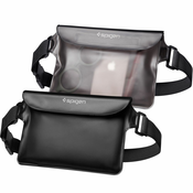 VODOTESNO OVITEK SPIGEN A620 UNIVERSAL WATERPROOF WAIST BAG 2-PACK BLACK