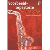 VOORBEELD REPERTOIRE ALTSAXOFOON PLAY ALONG +CD VOL. B & PIANO ACCOMPANIMENT