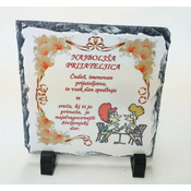 POTISKANA KAMNITA PLOŠČA