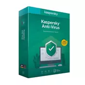 Software KASPERSKY Anti-Virus 1D, licenca 1 godina