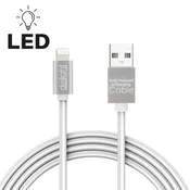 Delight kabel - iPhone Lightning kabel za punjenje, 1 m, bijeli 55442I-WH