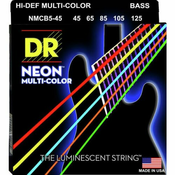 Set strun za 5-strunsko električno bas kitaro Neon Multi NMCB5-45 DR Strings