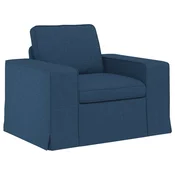 Vidaxl Kavč Modra 103 x 80 x 82 cm blago