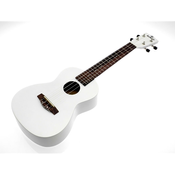 Kokio linden concert ukulele white w/bag
