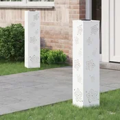 Solarna LED svjetlost za stazu 2 pcs Bijelo