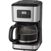 Clatronic Timer Coffee Maker 1,5l 900W Silver/Black KA 3642