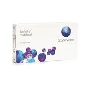CooperVision Biofinity Multifokalne (6 leč) Dioptrija: -1.25, Ukrivljenost: 8.6, Premer: 14