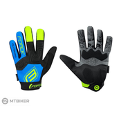Rokavice FORCE MTB Autonomy, črno/modre (M)