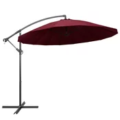 Viseci suncobran bordo 3 m s aluminijskim stupom