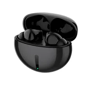 INF TWS Bluetooth slušalke z enomikrofonskim ANC in kovinskim ohišjem Black, (5000323758)