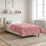 vidaXL vidaXL Zimska posteljnina Roza 155 x 220 cm Mikrofibra in Teddy flis, (5000284675)