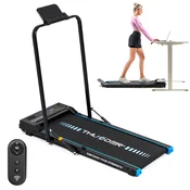 THUNDER Električna zložljiva podposteljna tekalna steza THUNDER® VIVA-BLACK – 2v1, 8 km/h, 2 KM, 14 cm nizka zasnova, Bluetooth, nosilnost 110 kg, (5000089646)